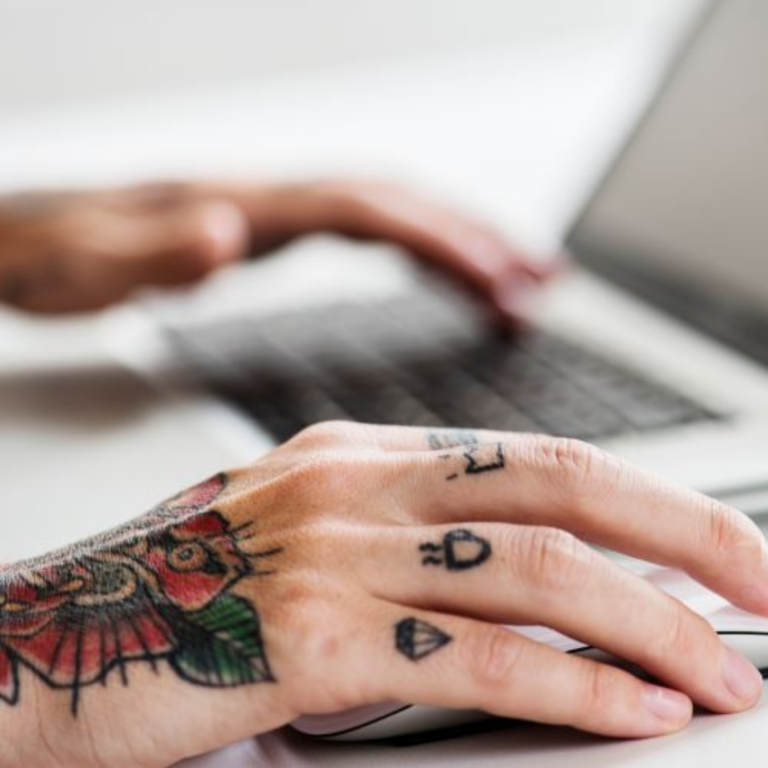 Tattoos on hands